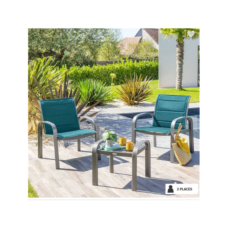 Salon de jardin pour 2 ou 4 personnes
