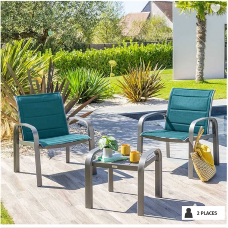 Salon de jardin pour 2 ou 4 personnes