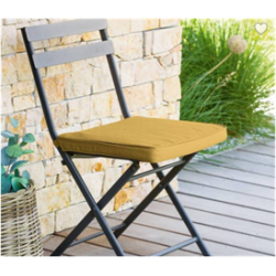 Galette de chaise pour l'extérieure